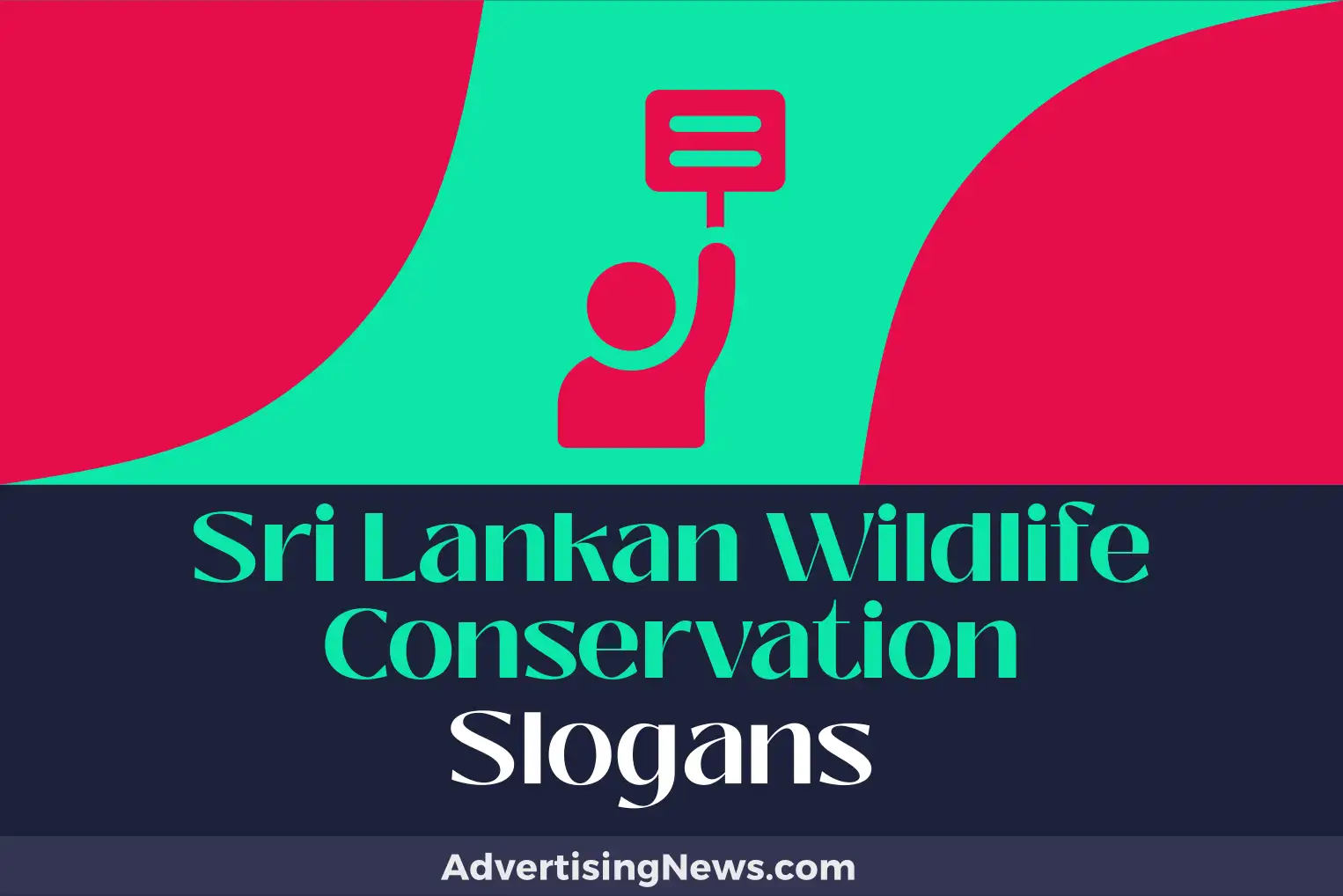 sri lankan wildlife conservation slogans
