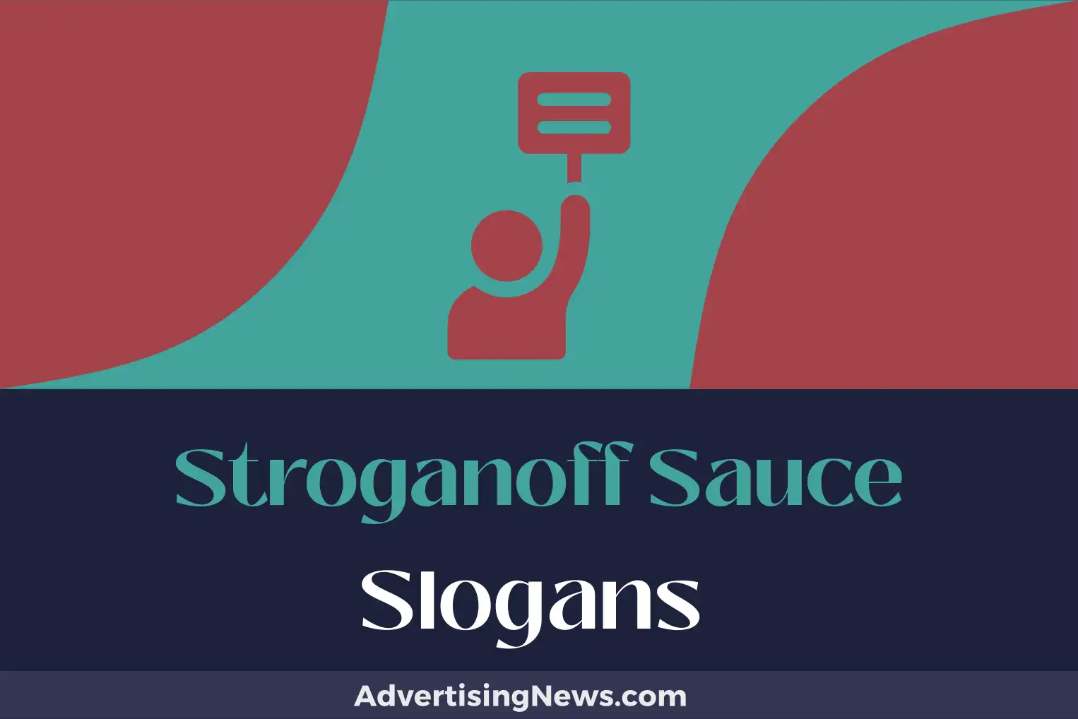 stroganoff sauce slogans