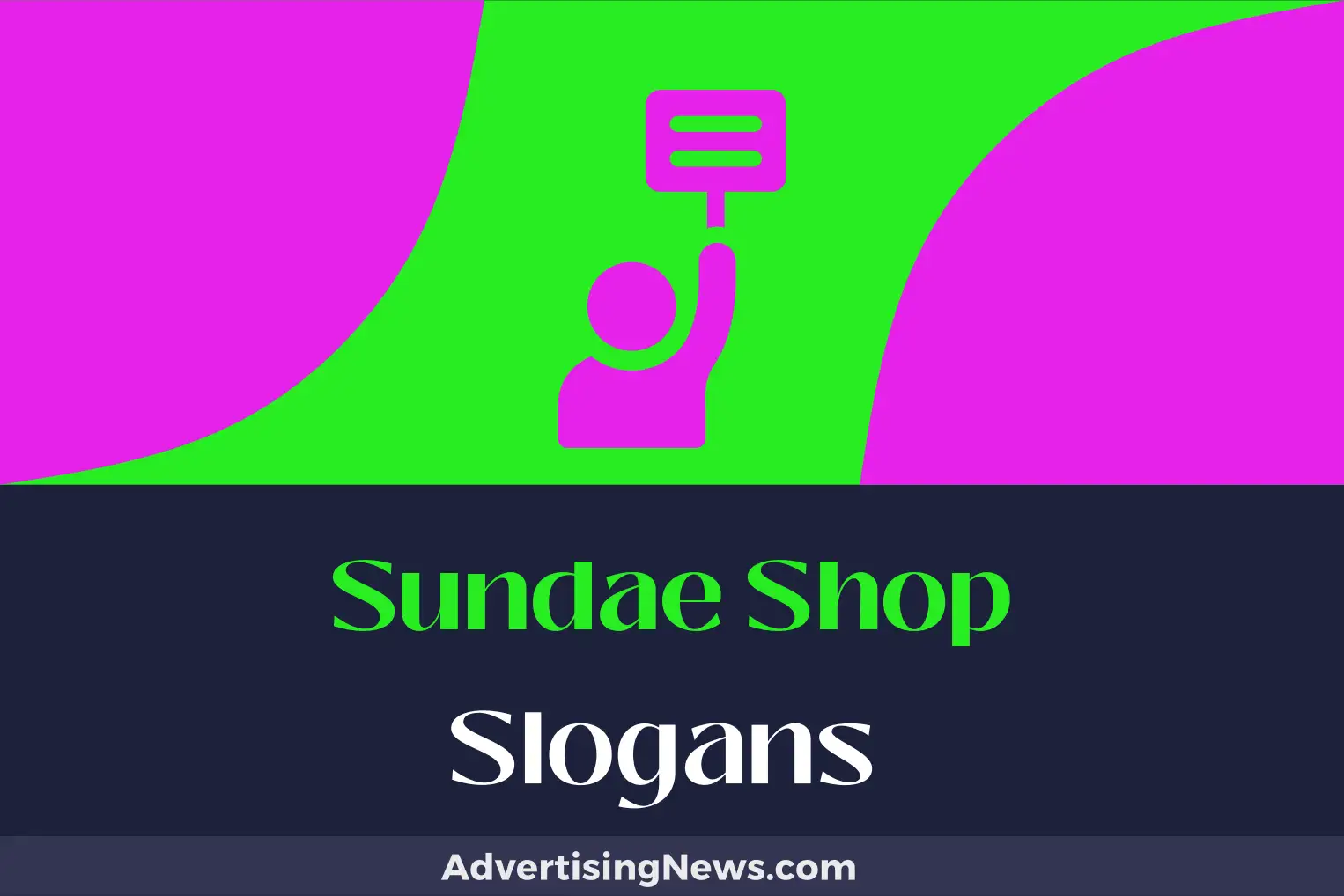 sundae shop slogans