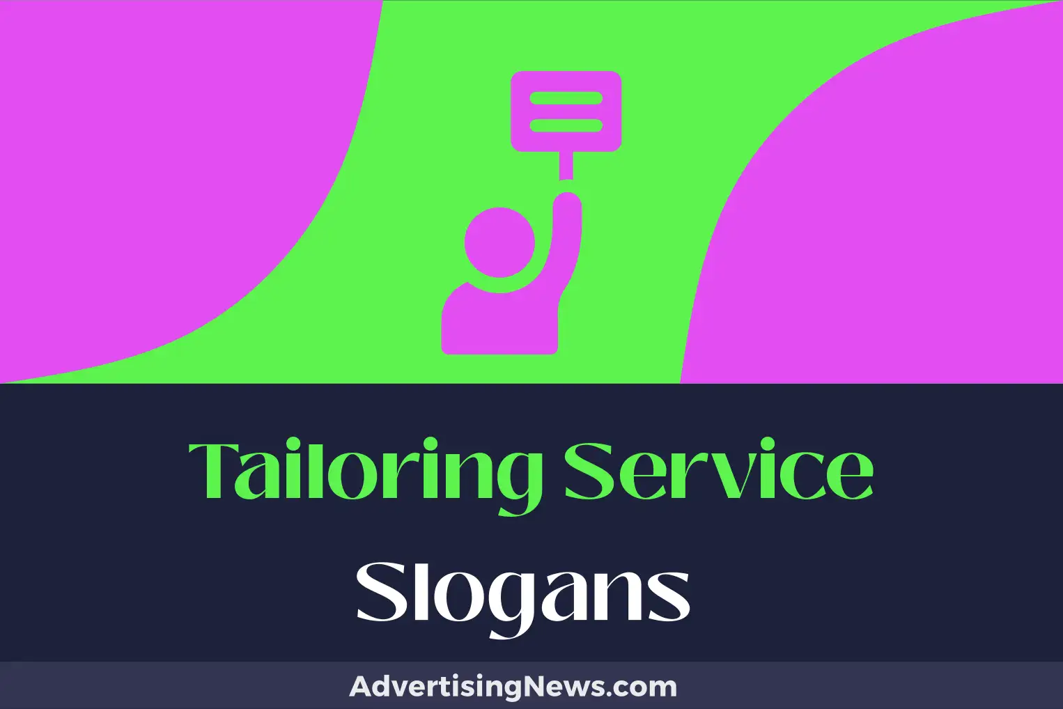 tailoring service slogans