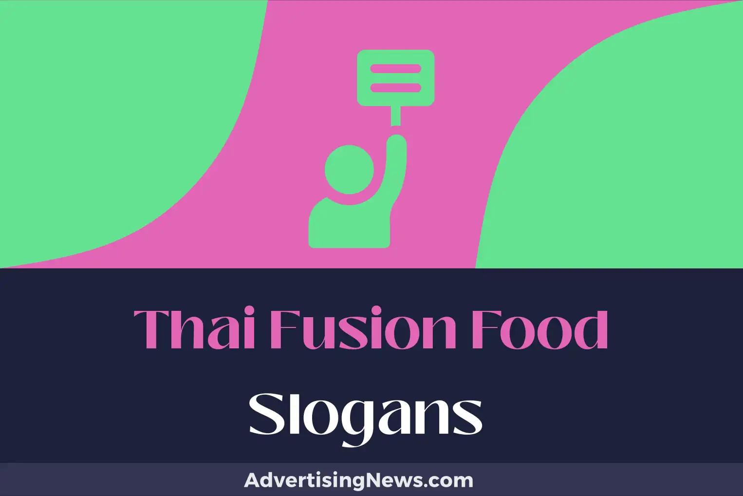 thai fusion food slogans