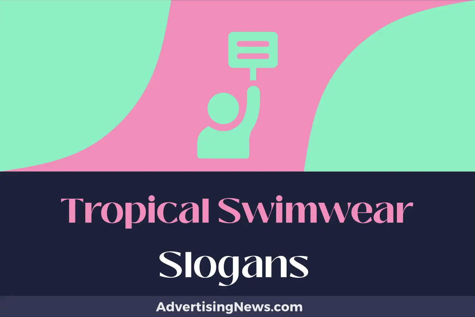tropical swimwear slogans