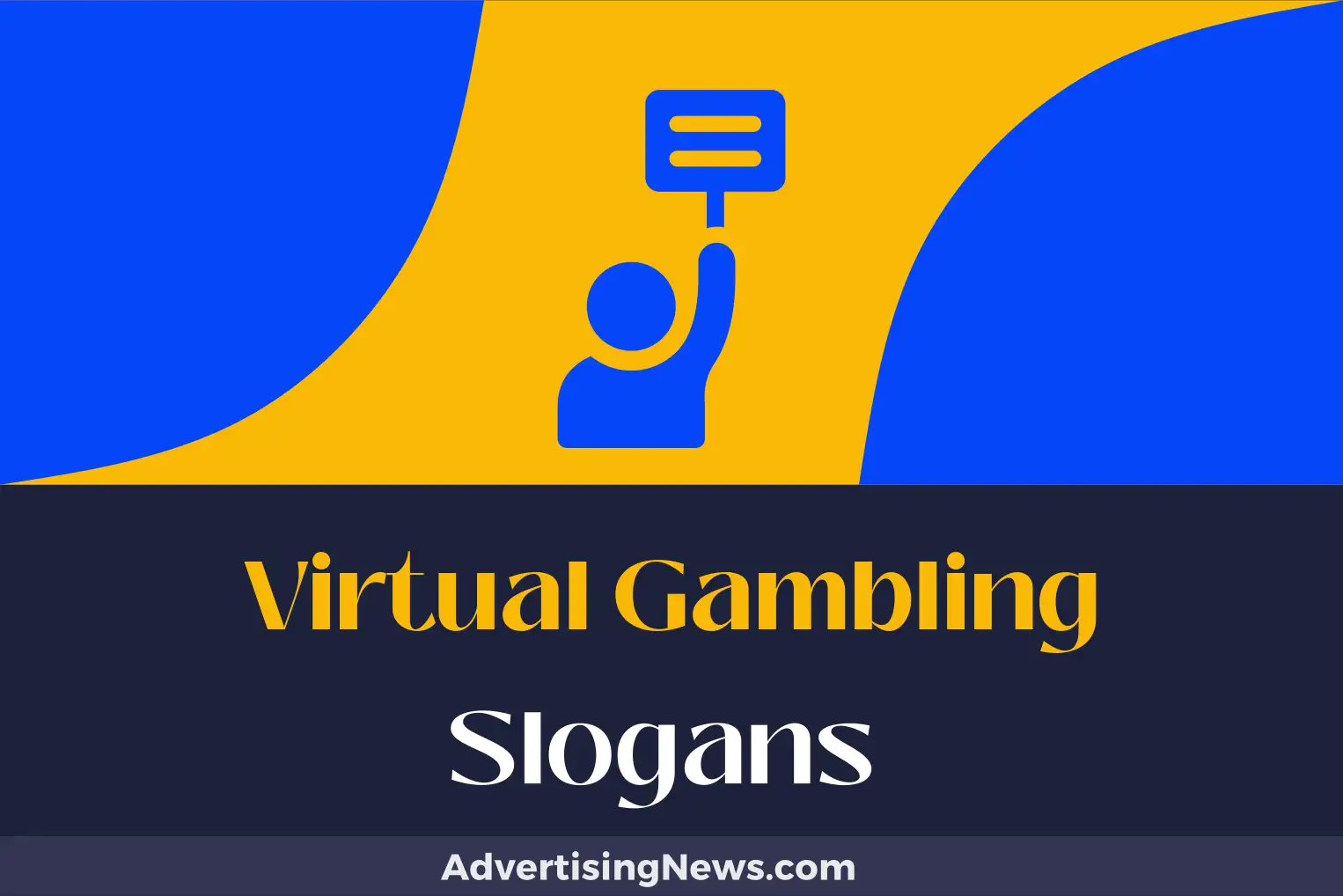 virtual gambling slogans