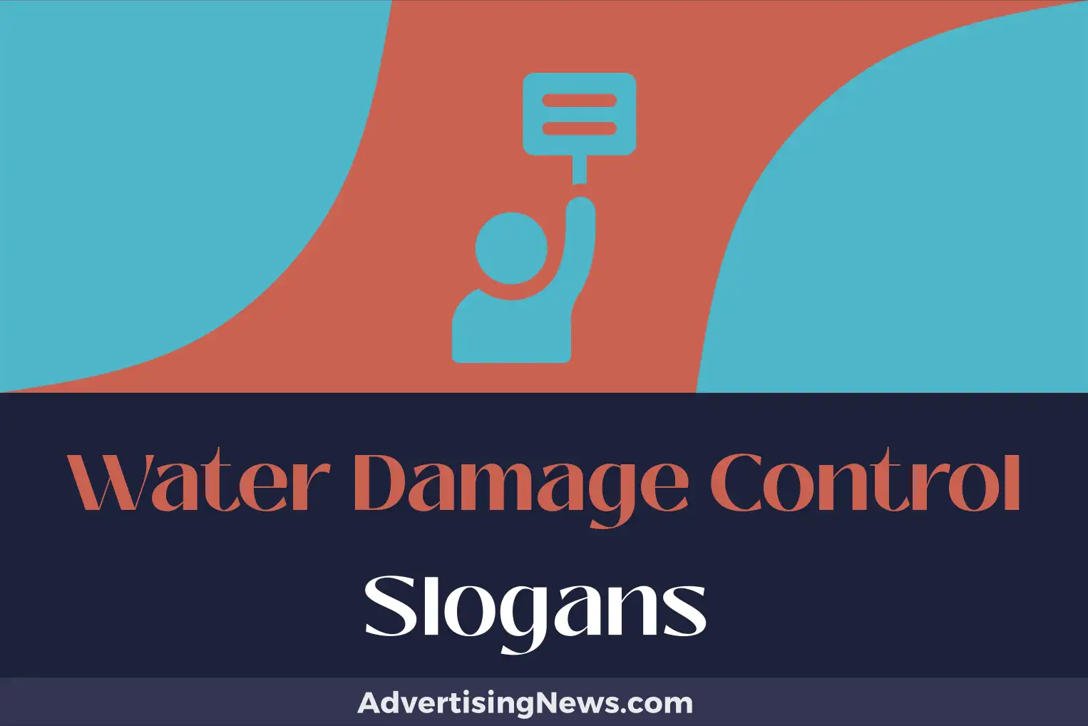 water damage control slogans