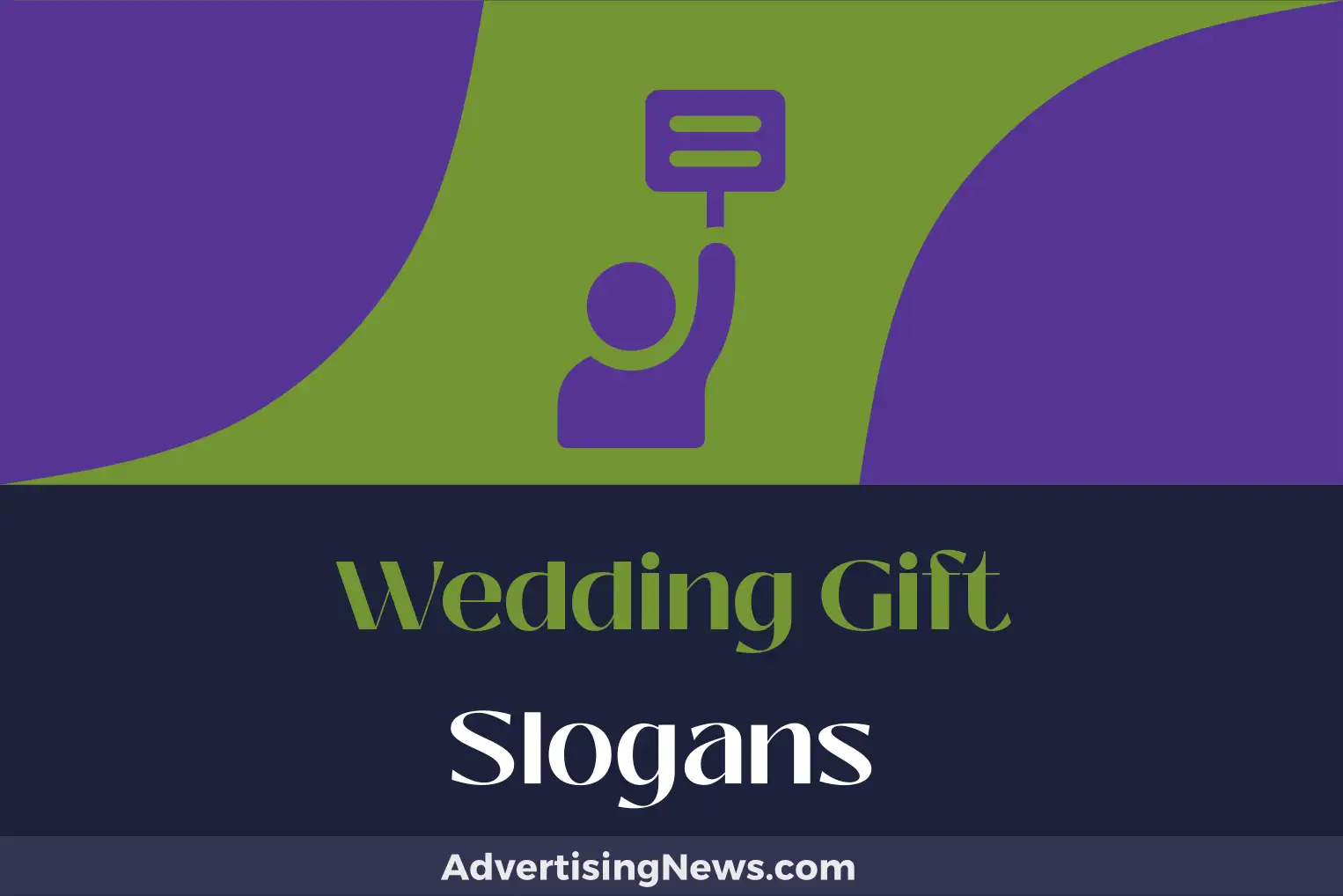 wedding gift slogans
