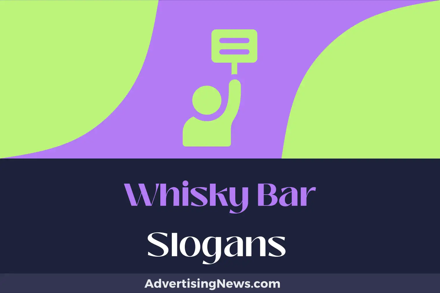 whisky bar slogans