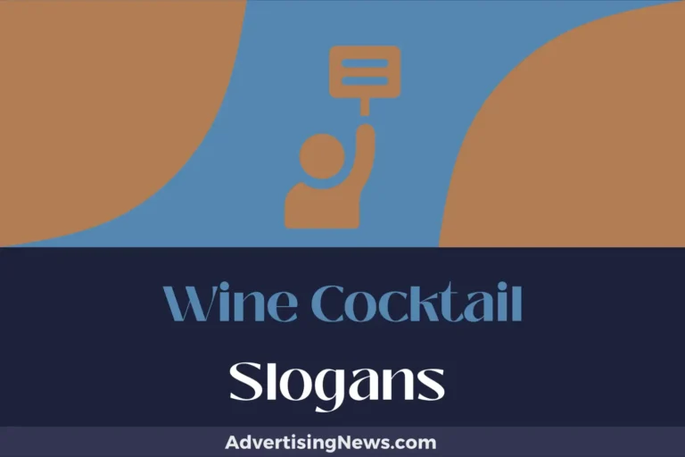 wine cocktail slogans