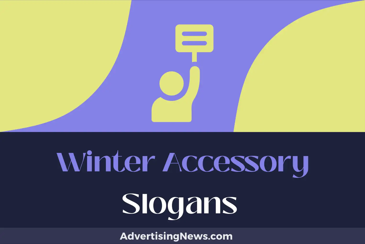winter accessory slogans