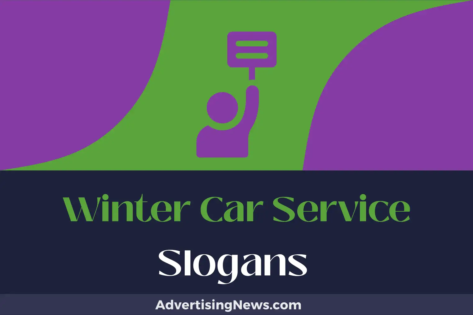 winter car service slogans