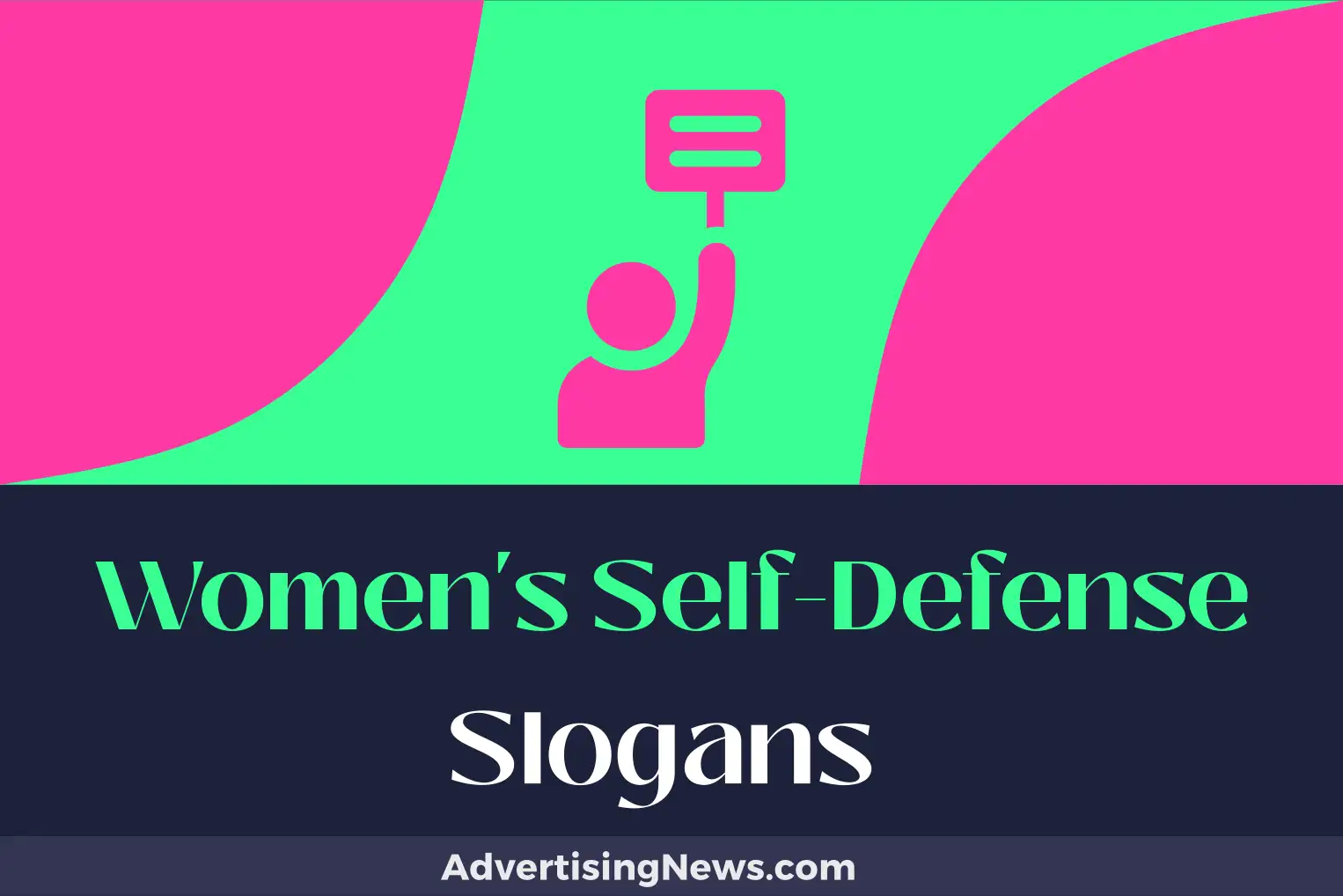 women's self-defense slogans