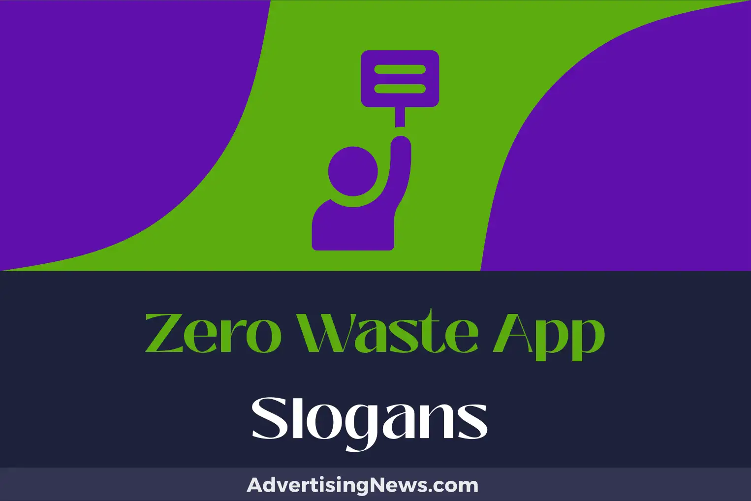 zero waste app slogans